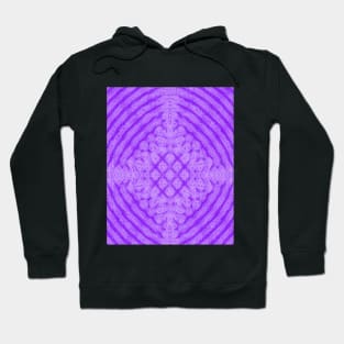 Purple Kaleidoscope Fractal Hoodie